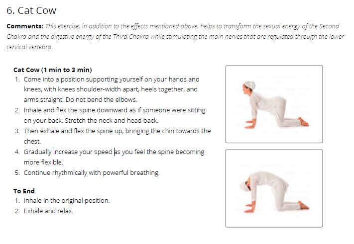 Verwonderlijk Kundalini Yoga oefeningen waarmee je een stijve onderrug voorkomt DH-93